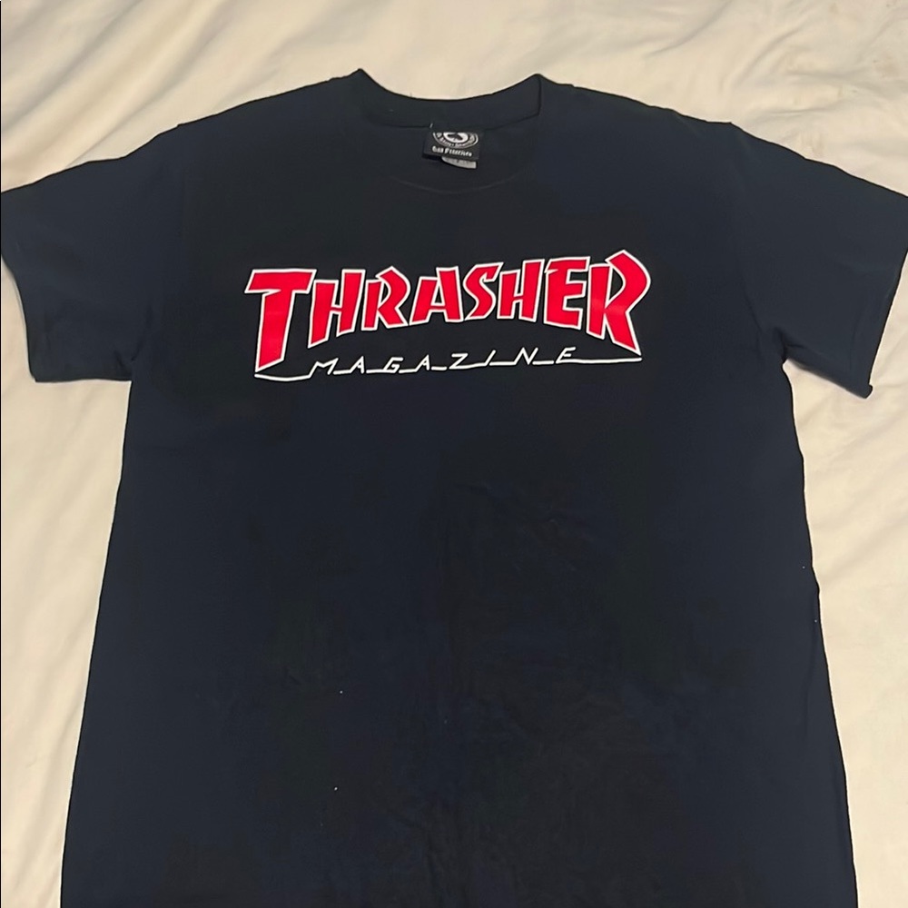 Thrasher Black T-Shirt for Men